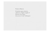 Francis Bacon Retratos del Papa - PoliformaT : Castellano ... · Francis Bacon Estudios para retratos, cabezas y Papas según el Retrato del Papa Inocencio X de Velázquez