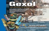 Conjuntos - cablespeciales.com tecnicas/5.CABLES MARINOS Y BARCOS... · Cables con aislamiento Gexol® para petróleo y gas son el estándar de la industria por el desempeño de alta