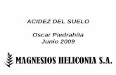 ACIDEZ DEL SUELO Oscar Piedrahíta Junio 2009nuprec.com/Nuprec_Sp_archivos/CAFE/CAFETO_archivos/Literatura Cafe... · los cationes básicos (NH4+, Ca+2, Mg+2, y K+) y los intercambian