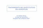 4.- Rafael Parra Terapia directa en hemofiliagruposdetrabajo.sefh.es/.../terapia-directa-en-hemofilia.pdf · EN HEMOFILIA DrRafael ParraDr Rafael Parra Unidad de Hemofilia Hospital