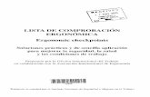 LISTA DE COMPROBACIÓN ERGONÓMICA Ergonomic …ed... · ISBN 92-2-109442-1, Ginebra, 1996 Datos de catalogación de la OIT Las denominaciones empleadas, en concordancia con la práctica