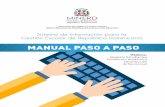 MANUAL PASO A PASO - papse2.edu.dopapse2.edu.do/images/pdf/InformesProyectos/SistemaInformacion/ManualPasoUno.pdf · Sistema de Información para la ... El manual irá creciendo en