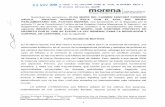 I morena - infosen.senado.gob.mxinfosen.senado.gob.mx/sgsp/gaceta/64/1/2018-11-08-1/assets/documentos/... · morena SENADORES Grupo Parlamentario LXIV · LEGISL.ATURA la Encuesta