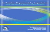 La función exponencial y logarítmica una propuesta paratecnocientifica.com.mx/libros/La-función-exponencial-y-logarítmica... · curva de característica exponencial que sugiere
