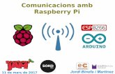 Comunicacions amb Raspberry Pi · 2017-03-11 · l'Arduino tramet a la Raspberry Pi una H o una L), farem ús del programa minicom per a establir les comunicacions. És important