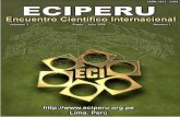 ECIPERU - Encuentro Científico Internacional ... · calibraciÓn y validaciÓn de modelos de pronÓstico d ... tatales del distrito de san juan de miraflores / factors that characterize