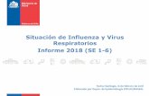 Situación de Influenza y Virus Respiratorios Informe 2018 ... · bajo lo esperado para esta semana. • Durante enero y febrero del 2018, se ha presentado actividad esporádica de