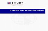 Estructuras Administrativas - moodle2.unid.edu.mx · administradores de la misma completar sus tareas de forma eficiente. Las unidades organizacionales consisten en una definición