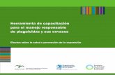 Asociación Argentina de Médicos por el Medio Ambiente · como base el recurso educativo preparado por la publicación "Intoxicación por plaguicidas en niños. Organización Mundial