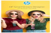HP SmartStream Designer · HP SmartStream Designer es una potente herramienta de impresión de datos variables, de uso fácil, que permite a los usuarios de HP Indigo y otras prensas