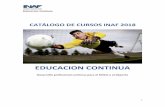 EDUCACION CONTINUA - inafhost.inaf.clinafhost.inaf.cl/wp-content/uploads/2018/08/Cursos-Cerrados-INAf_para-web.pdf · tecnicas de enseÑanza para futbol femenino 9. tÉcnicas para