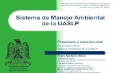 El Desempeño Ambiental de la UASLP I. La Auditoría Ambientalambiental.uaslp.mx/docs/PMMyLMNC-PP-011023-SMAUASLPue.pdf · Pedro Medellín Milán y Luz María Nieto Caraveo Contexto