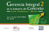 ¿Qué es el Curso GIIC - Nivel 2? - asocem.org.pe GIIC2 Guanajuato.pdf · El programa de Gerencia Integral 2de la Industria del Concreto Nivel 2 (GIIC ) es un nuevo programa avanzado