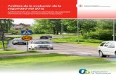 Análisis de la evolución de la seguridad vial 2012 · Análisis de la evolución de la seguridad vial 2012 Administración por objetivos del trabajo de seguridad vial hacia los