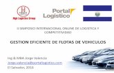 ADMINISTRACION DE FLOTAS DE VEHICULOS MODULO 1: La …simposioshlg.com/archivos/...1_Gestion_eficiente_de_flotas_vehiculares.pdf · Los mejores puntos a considerar para el control