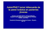 Askin/PNET tumor infrecuente de la pared torácica en ...congreso.faardit.org.ar/./uploads/2012/poster/2012_70_PE_Torax.pdf · Introducción • Los tumores neuroectodèrmicos primitivos