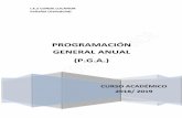 PROGRAMACIÓN GENERAL ANUALiescondelucanor.centros.educa.jcyl.es/...19_PROGRAMACION_GENERAL_ANUAL... · I.E.S. Conde Lucanor de Peñafiel (Valladolid) Programación General Anual