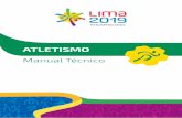 ATLETISMO - athleticsnacac.org · 1 Mensaje de bienvenida A nombre del Comité Organizador de los XVIII Juegos Panamericanos y Juegos Parapanamericanos Lima 2019, tengo el gran honor