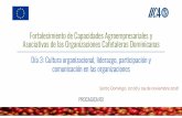 Fortalecimiento de Capacidades Agroempresariales y ...procagicard.com/download/55/taller-de-fortalecimiento... · Objetivos y contenidos del taller Objetivo de aprendizaje: Identificar