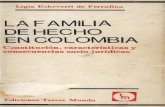 LA FAMILIA DE HECHO EN COLOMBIA - bdigital.unal.edu.cobdigital.unal.edu.co/51424/1/9586010104.pdf · Familia nuclear completa de hecho..... 94 La unión libre según región y área