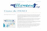 Guia de l’ESO - Escolàpies El Masnou · Escolàpies El Masnou Secundària Curs 2017-18!!!!! L’agenda i la intranet de l’etapa són els dos mitjans d’informació i comunicació