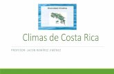 Climas y zonas de vida de Costa Rica · La temperatura oscila entre los 17 °C y los 22 °C Recibe la influencia de los vientos alisios del noreste que ingresan por la Costa del caribe