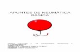 APUNTES DE NEUMÁTICA BÁSICA - kimerius.comde+neumática+básica.pdf · Apuntes de Neumática Básica 5 2. OBTENCIÓN Y DISTRIBUCIÓN DEL AIRE COMPRIMIDO 2.1. COMPRESORES Para producir