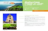 Asturias - mundoconsum.consum.es · costa asturiana: Cudillero, típico pueblo marinero donde la arquitectura rural diseña las viviendas para luchar contra los vientos. De regreso