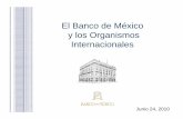 13. RLM El Banco de México y los Organismos ...brd.unid.edu.mx/recursos/ADI_MI/MI06/El_banco_de Mexico_y_los_organismos... · FINES DEL FMIFINES DEL FMI Facilitar la expansión y