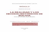 LA REALIDAD Y LOS HECHOS HISTÓRICOS DE BOLIVIA · GEOPOLITICA AUTOR Ciencia del Estado, considerándolo como un ... nacional" y alejar la posibilidad de la revuelta popular que comenzaba