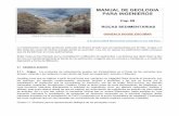 MANUAL DE GEOLOGIA PARA INGENIEROS - bdigital.unal.edu.cobdigital.unal.edu.co/1572/287/rocassedimentarias.pdf · En la formación de una roca sedimentaria pueden actuar más de un