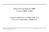Macroeconomía I ADE Curso 2003-2004aeser.anaeco.uv.es/macroade/curso 2003-2004/Macro I/MacroI Teoria/Tema...Macroeconomía I ADE, Tema 8 2 J. Andrés, Mª . Murgui, R. Sánchez ¿Qué