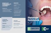 UCQ diptico neuroterapia v1 · Práctica clínica Formación teórica - práctica Habilidades para realizar diagnóstico y clasiﬁcación de la enfermedad periodontal para llevar