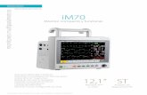 Multiparámetros monitores multiparámetros iM70 DE PACIENTE/Monito…Monitores Prueba de ESU Sincronización y prueba del desﬁbrilador Salida VGA Llamada a enfermera Enfoque clínico