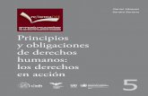 Principios y obligaciones de derechos humanos: los ... · Coedición: Suprema Corte de Justicia de la Nación (scjn), Oficina en México del Alto Comisionado de las Naciones Unidas