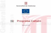 Presentació del PowerPoint - ccvoc.cat Presentació_CatLabs.pdf · recerca i altres agents d’innovació amb els reptes del territori i de la ciutadania i que això es tradueixi