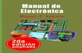 Manual de electrónica - edukations.com · ÍNDICE MANUAL DE ELECTRÓNICA 1. Nociones básicas de electricidad y electrónica 2. Ley de Ohm 3. Resistencias