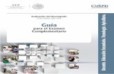 Guía Complementario para el Examen Tecnologíafile-system.cnspd.mx/2016-2017/desempeno/ba/guias/2anio_GuiaExamen...Guía para el Examen. Complementario Docente. Educación Secundaria.