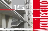 1 Vol. 5 - repository.ucatolica.edu.co 06... · Orientación editOrial La Revista de Arquitectura (iSSN 16570308 impresa y iSSN 2357626X en línea) es una publicación seriada, arbitrada