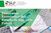 Panorama Económico del Estado de San Luis Potosímico-IV... · La Secretaría de Desarrollo Económico de Gobierno del Estado de San Luis Potosí presenta el documento Panorama Económico