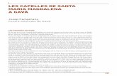 Les capeLLes de santa Maria MagdaLena a gavàcentredestudis.gava.ppe.entitats.diba.cat/wp-content/uploads/sites/10/... · taner (eds.), doc. , p. 5. Hi ha una còpia del testament