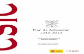 Plan de Actuación 2010-2013 - DIGITAL.CSIC: Homedigital.csic.es/bitstream/10261/42144/1/Area1_Resumen.pdfEl Centro de Ciencias Humanas y Sociales de Albasanz es el Centro más joven