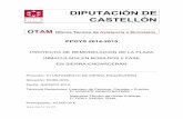 DIPUTACIÓN DE CASTELLÓN - sierraengarceran.es · Castellón, donde se dispone de planos de escala 1/1.000 con curvas de nivel cada metro para el núcleo urbano y 1/10.000 con curvas