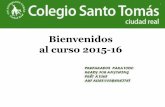 Bienvenidos al curso 2015-16 - colegiosantotomas.es“N...1.(C1) Comentario de texto sobre Lengua castellana y literatura. 2.(C2) Materias comunes de 2º Bachillerato: Hª de España,