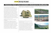 Estación Total Leica asociada a Solexperts GeoMonitor · Mediciones automáticas 3-D para controlar desplazamientos en obra civil y en laderas inestables El instrumento de medición
