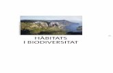 49 HÀBITATS I BIODIVERSITAT - GEN-GOB Eivissa · La vegetació dominant des Amunts és el que els botànics anomenen una brolla de romaní i cepell, més o menys degradada, amb una