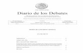 Diario de los Debates - cronica.diputados.gob.mxcronica.diputados.gob.mx/PDF/64/2018/sep/180901.pdf · Año I, PrimerPeriodo, 1 de septiembre de 2018 6 Diario de los Debates de la