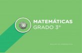 GRADO 3° - escuelasqueaprenden.orgescuelasqueaprenden.org/imagesup/MALLAS MATEMATICAS3.pdf · Mallas de Aprendizaje Grado 3° rea de Matemáticas 3 Describan situaciones de variación