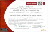 brenntag · Sujeto al cumplimiento satisfactorio de Ios requisitos del Sistema de gestión de la organizació Certificado en vigor: 08/03/2019 Aprobación original: 14.07.2017 Caducidad