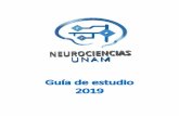 Guía de estudio 2019 - neurociencias.facmed.unam.mxneurociencias.facmed.unam.mx/guia2019.pdf · guno de los ejes coordenados 12.4 Formas ordinaria y general de la ecuación de la